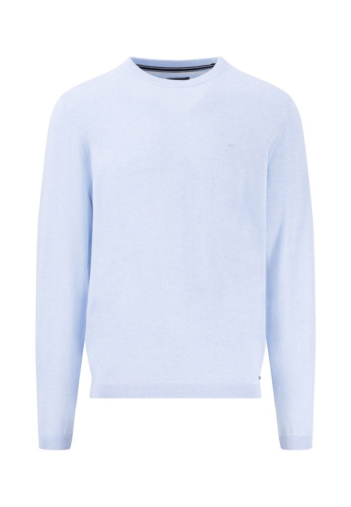 Wollpullover Fynch-Hatton / He.Pullover / O-Neck, Air Cotton