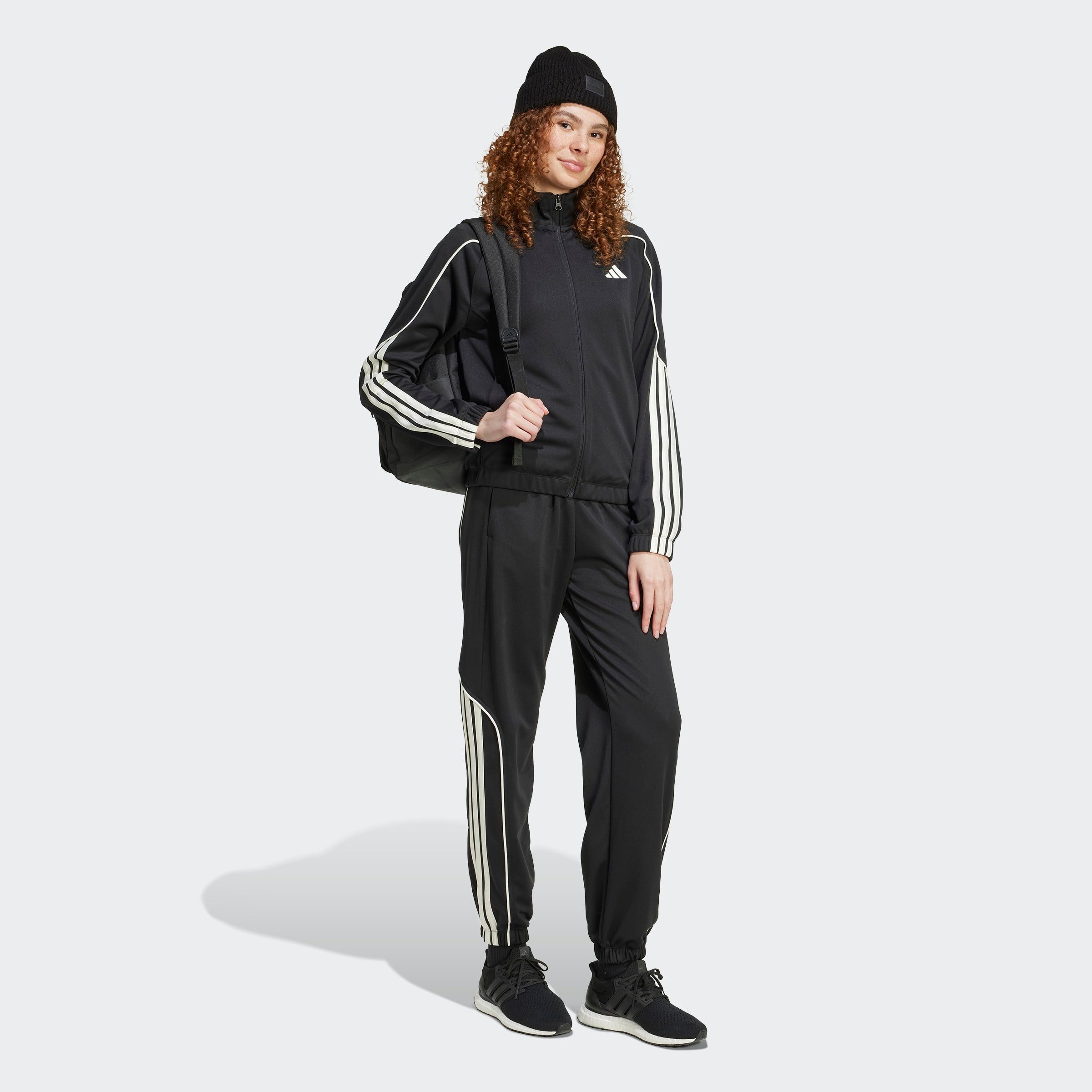 adidas Sportswear Trainingsanzug W STADIUM TS (2-tlg), für Erwachsene, zweiteiliges Set, aus Polyester