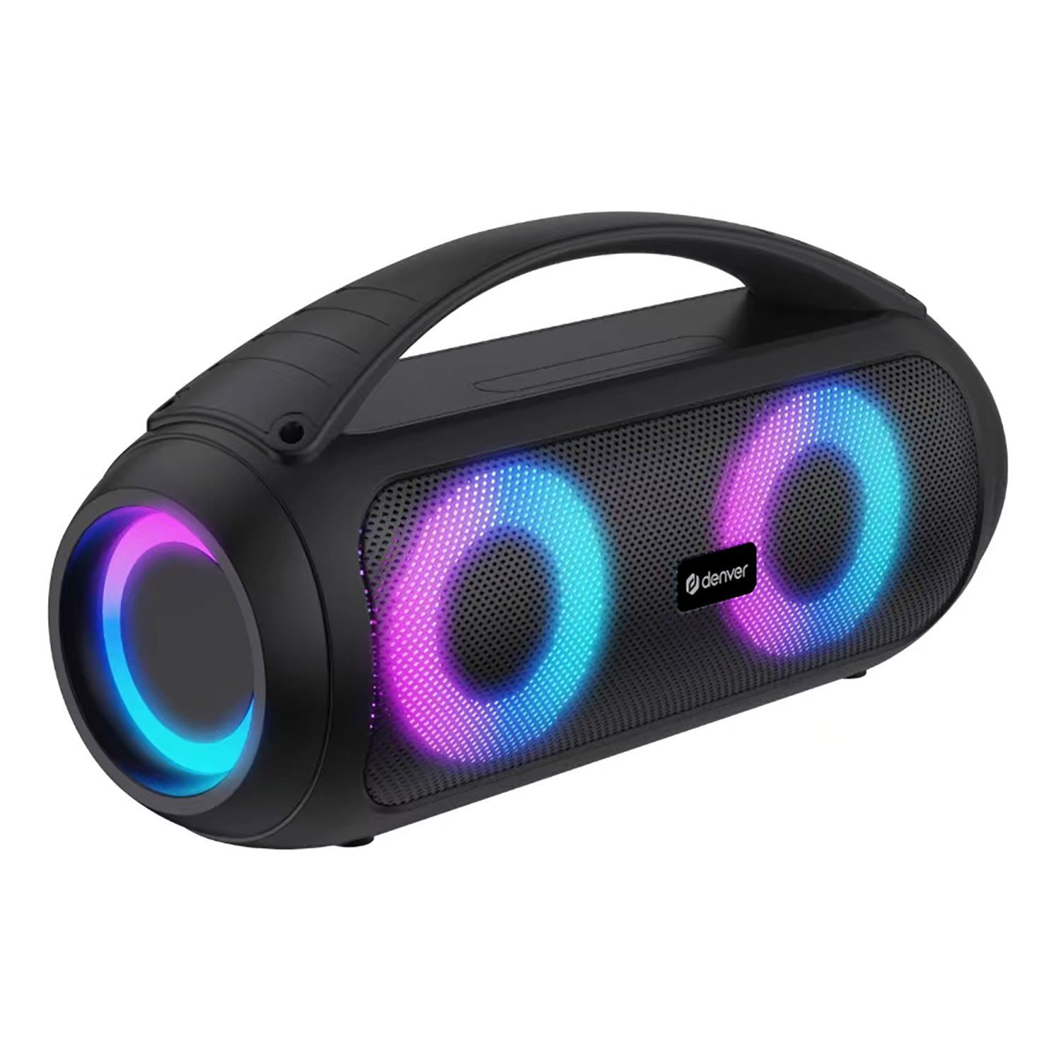 Denver Denver BTG-616 portable Bluetooth Speaker Neu Bluetooth-Speaker (20 W, kraftvoller Sound mit starkem Bass)