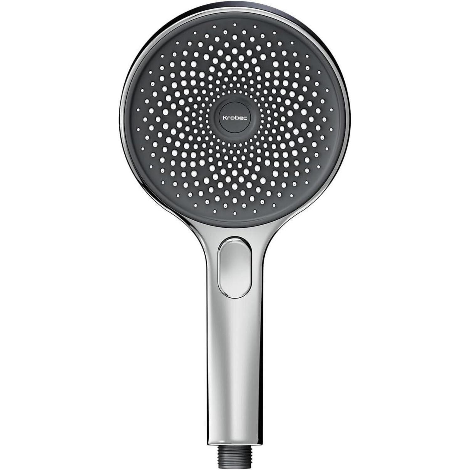 LuxusKollektion Handbrause Handbrause Duschkopf Regendusche 130 mm 3 Strahl günstig online kaufen