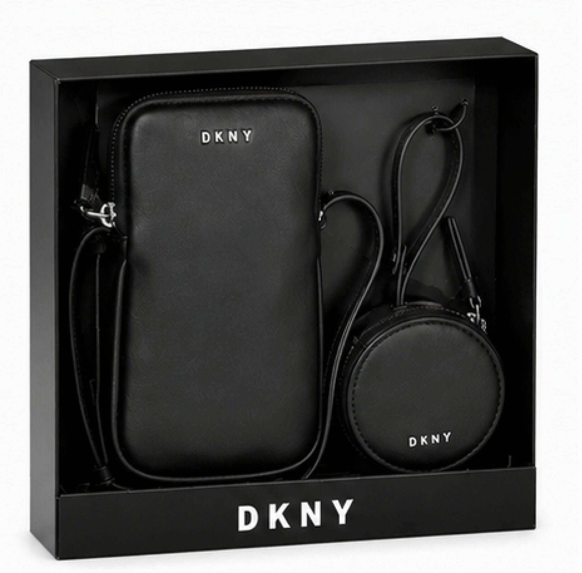 DKNY Umhängetasche Donna Karan Newyork Crossbody Bodybag mit Münztasche Geschenkbox, Hochwertige DKNY Geschenkbox inklusive