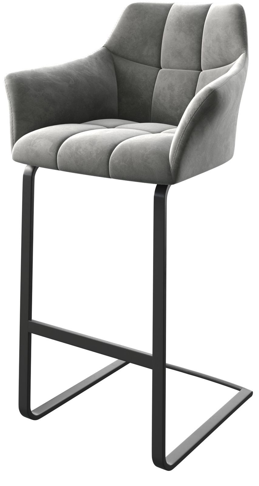 DELIFE Barhocker Yulo-Flex, Freischwinger flach Metall günstig online kaufen