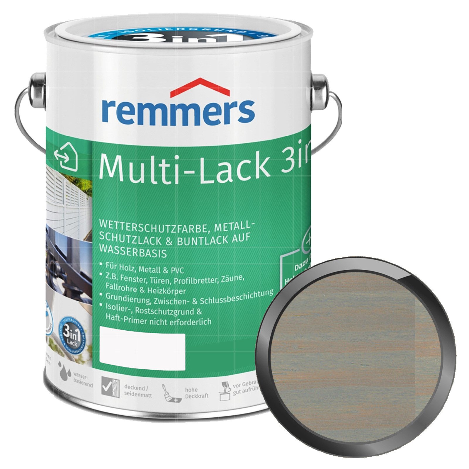 Remmers Metallschutzlack Multi-Lack 3in1 - 0,375 Ltr