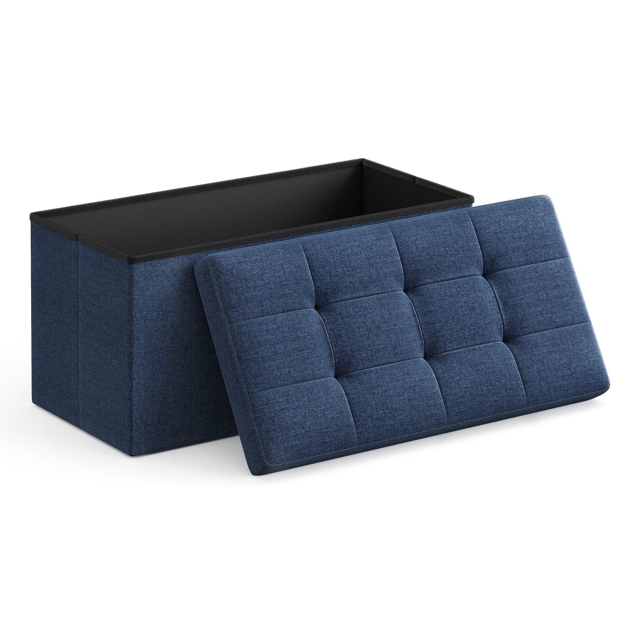 SONGMICS Sitzbank sitzhocker, 76/110cm mit Stauraum, günstig online kaufen