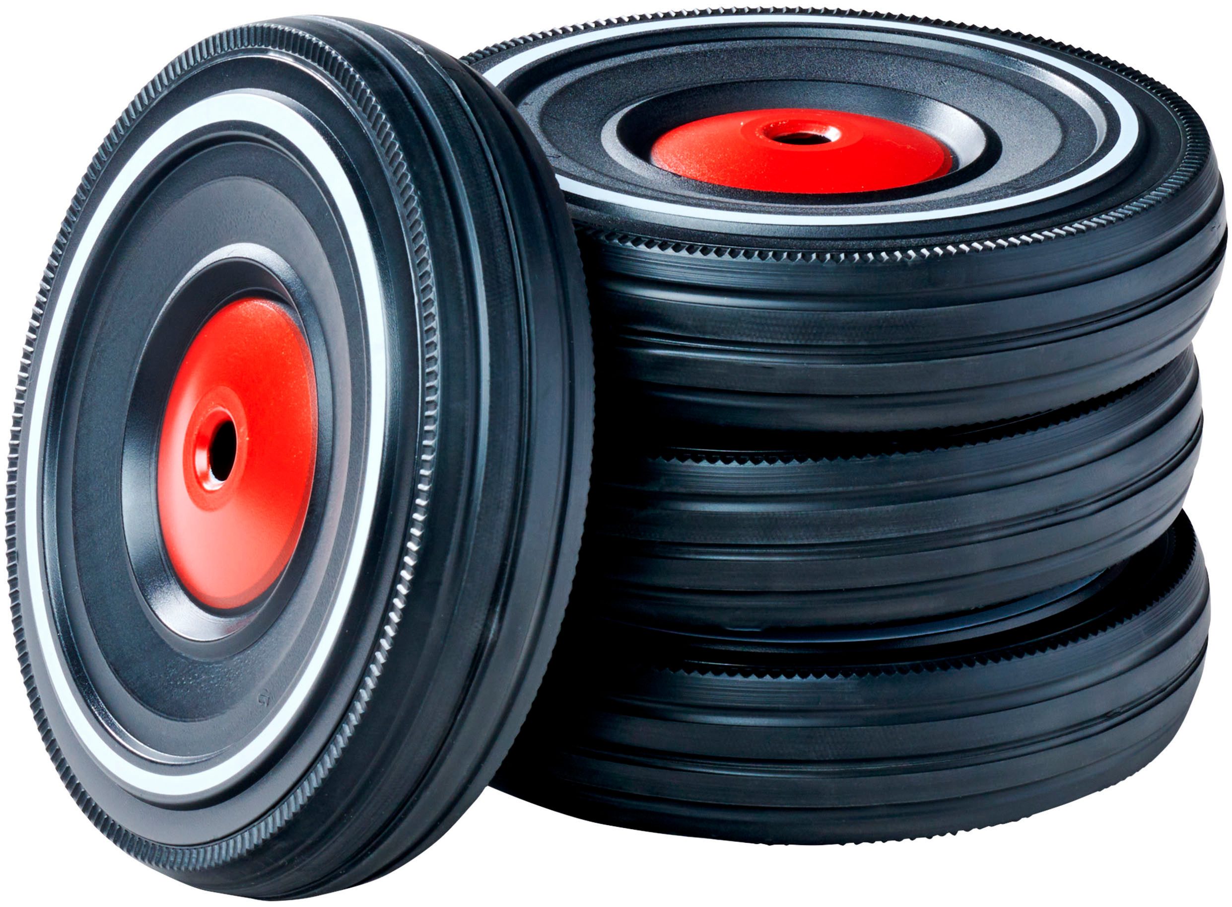 BIG Rutscherauto BIG Bobby Car Whisper Wheels, Passend für alle BIG Bobby Car Classic, Made in Germany