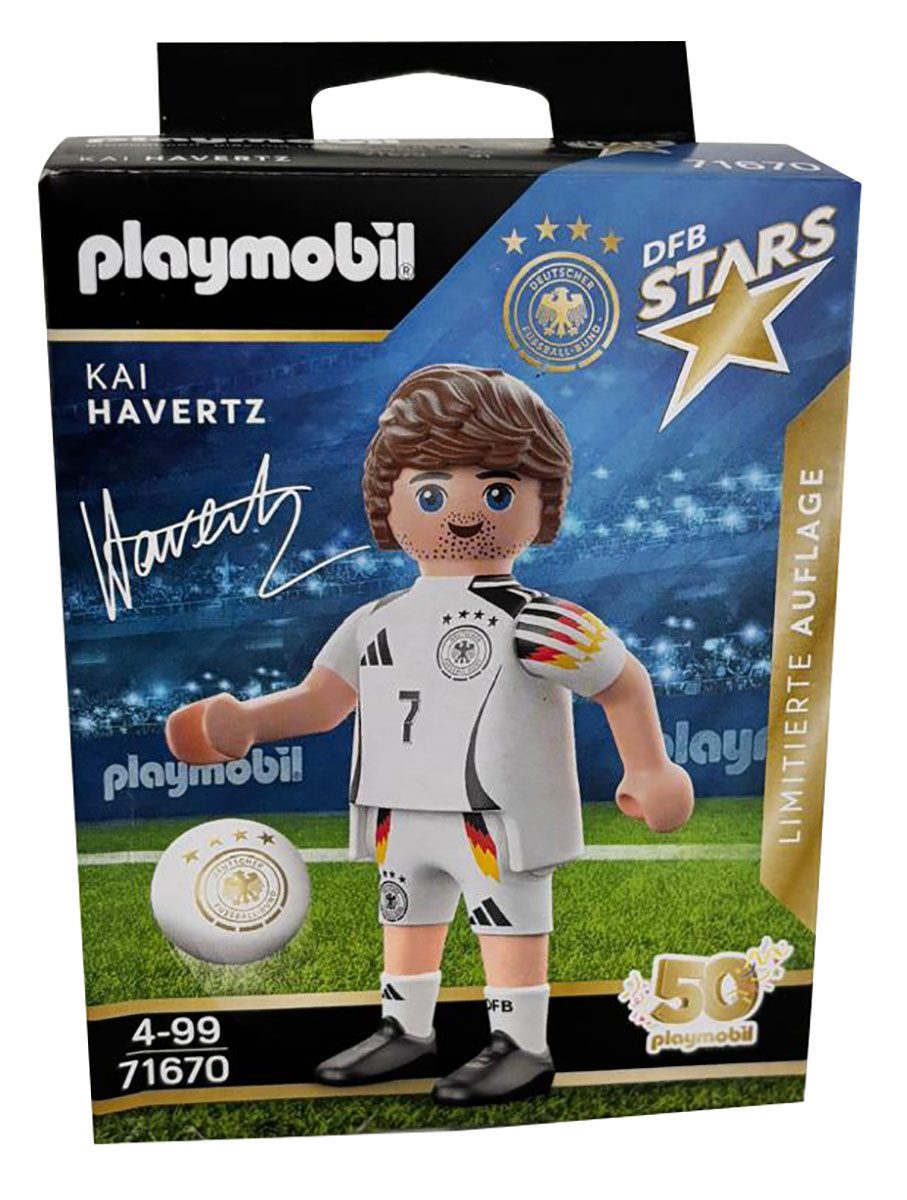 Playmobil® Spielfigur Playmobil DFB Stars Kai Havertz Fußballer Spielfigur mit Ball, Figur