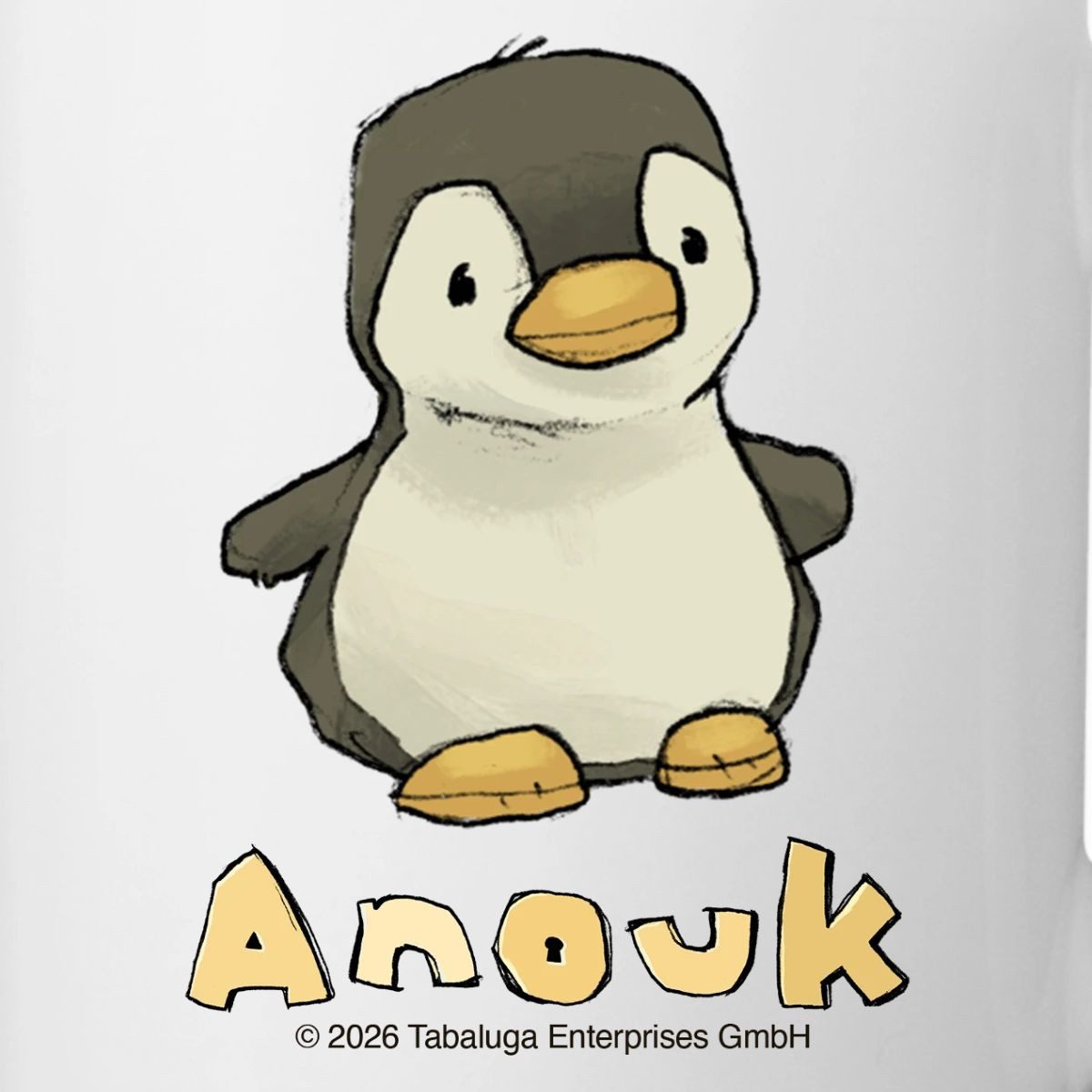 Spreadshirt Tasse Anouk Pinguin Pinebumm Tasse, Keramik