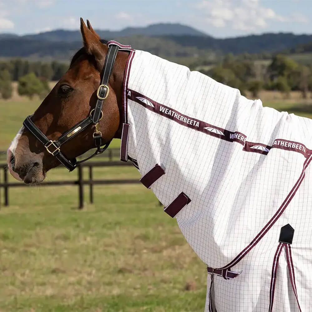 WeatherBeeta Pferde-Fliegendecke Weatherbeeta Hybrid Seasons Combo Neck