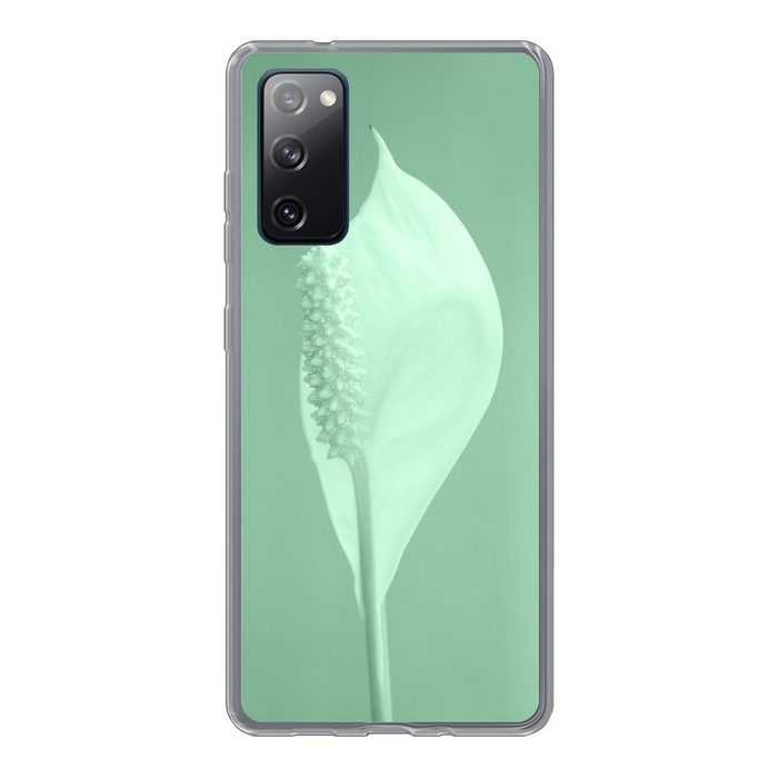 MuchoWow Handyhülle Mintgrüne Eukalyptuspflanze Phone Case Handyhülle Samsung Galaxy S20 FE Silikon Schutzhülle