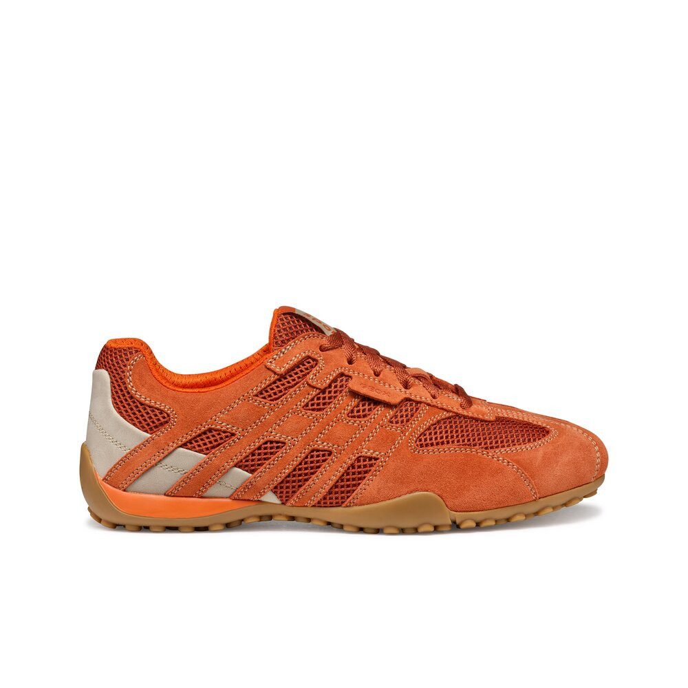 Geox Geox - U SNAKE ORIGINAL - Orange Schnürschuh