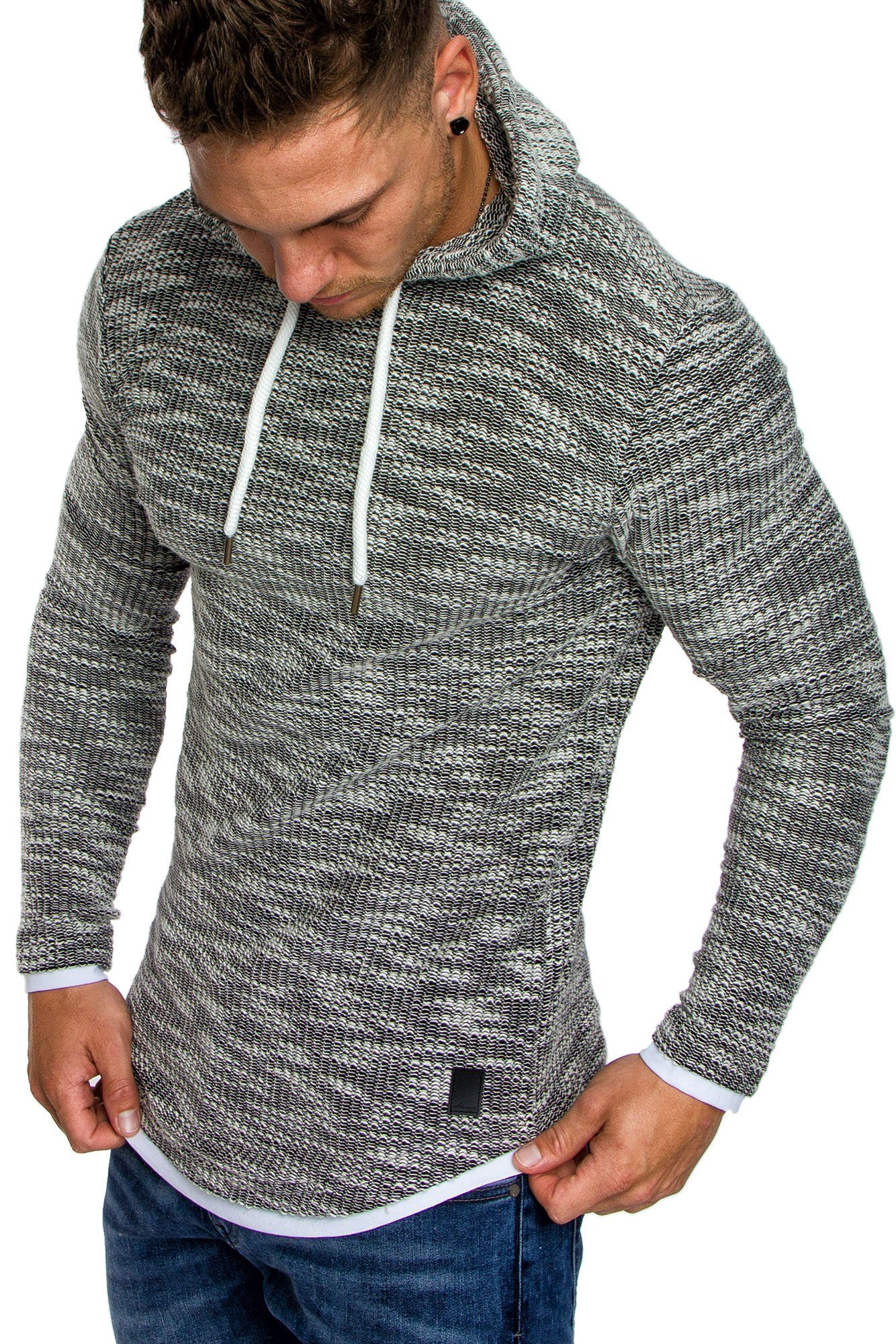 Amaci&Sons Kapuzenpullover LEXINGTON Kapuzenpullover Herren 2in1 günstig online kaufen