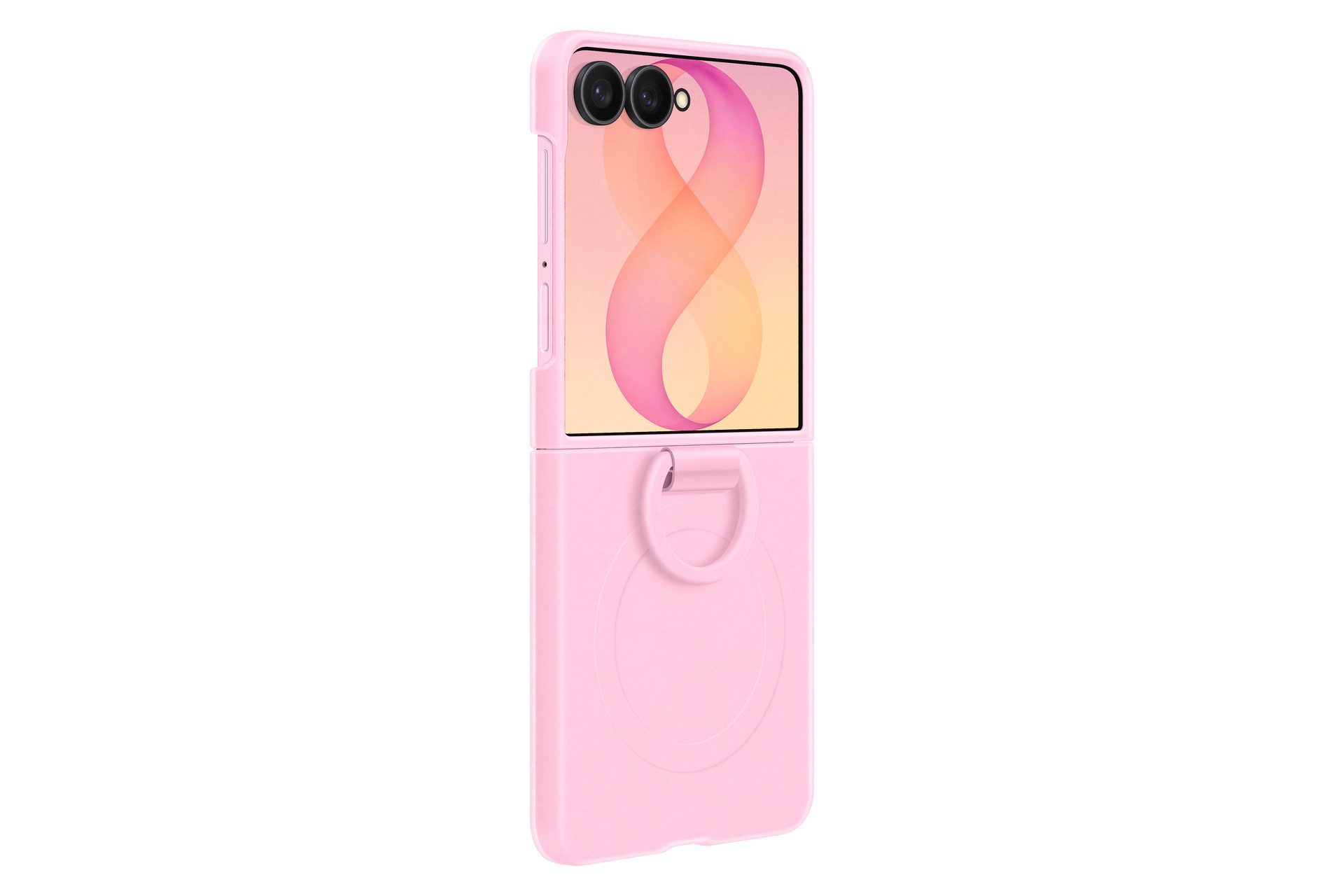 Samsung Smartphone-Hülle Silicone Ring Magnet Case für Galaxy Flip8, Backcover, Schutzhülle, Handyschutzhülle, Case, Schutzcase, stoßfest