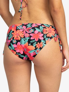 Roxy Bikini-Hose ROXY Bikinihose Printed Beach Classic schwarz
