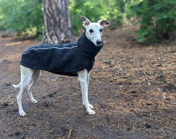 Edel und Schnell Hundemantel Hundemantel aus Wolle für Ridgeback und andere Rassen, Hundemantel mit Reflektoren - Stark wärmend