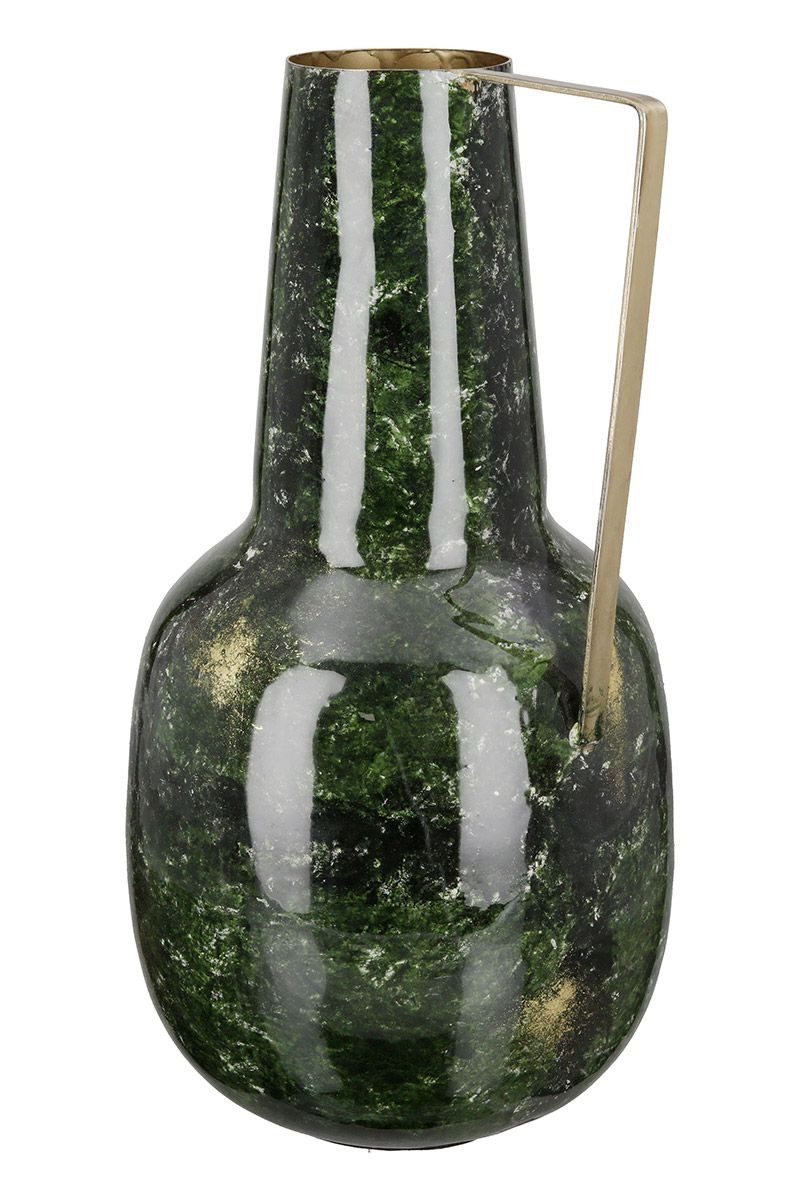 GILDE Dekovase Tischvase Grana (1 St), Vase aus Metall, Höhe ca. 40 cm