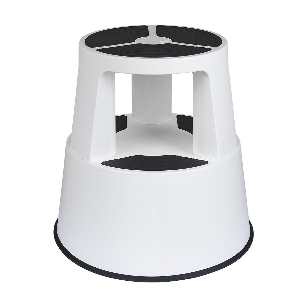 WEDO Klapptritt Rollhocker SuperStep Kunststoff weiß