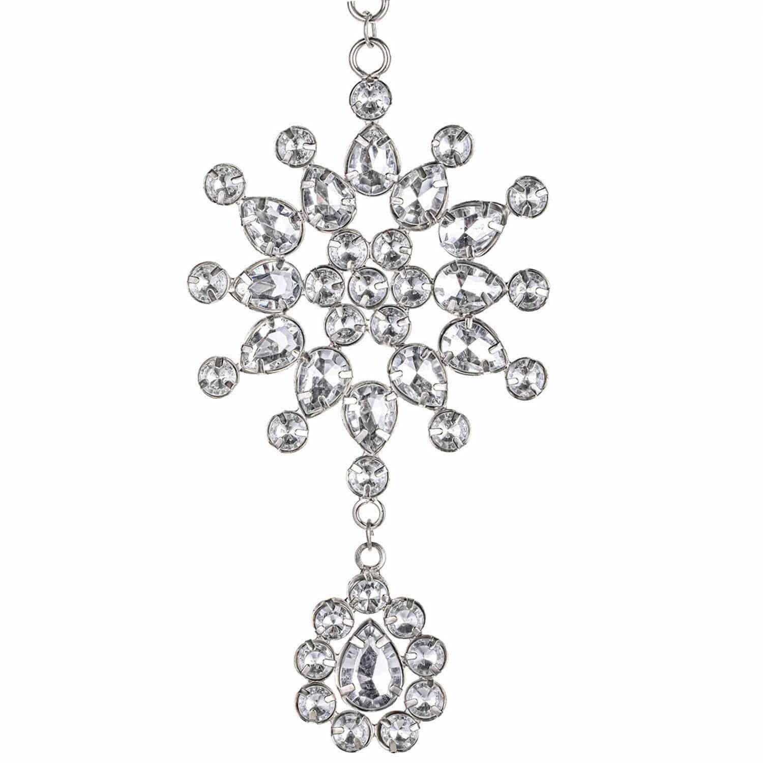 Mirabeau Christbaumschmuck Weihnachtsanhänger 2er Set Klerven silber, none