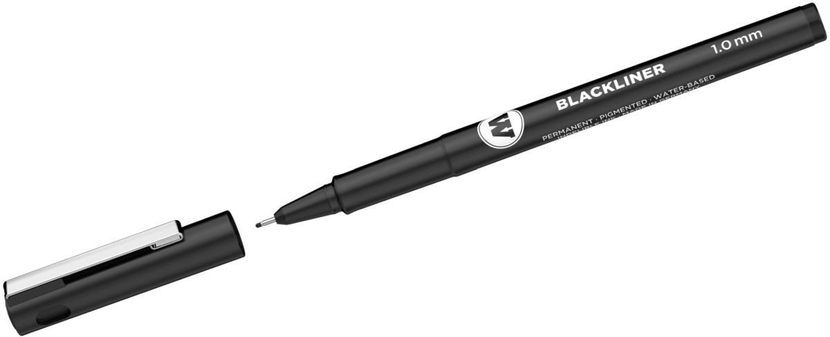 MOLOTOW Fineliner Blackliner 1,0mm schwarz
