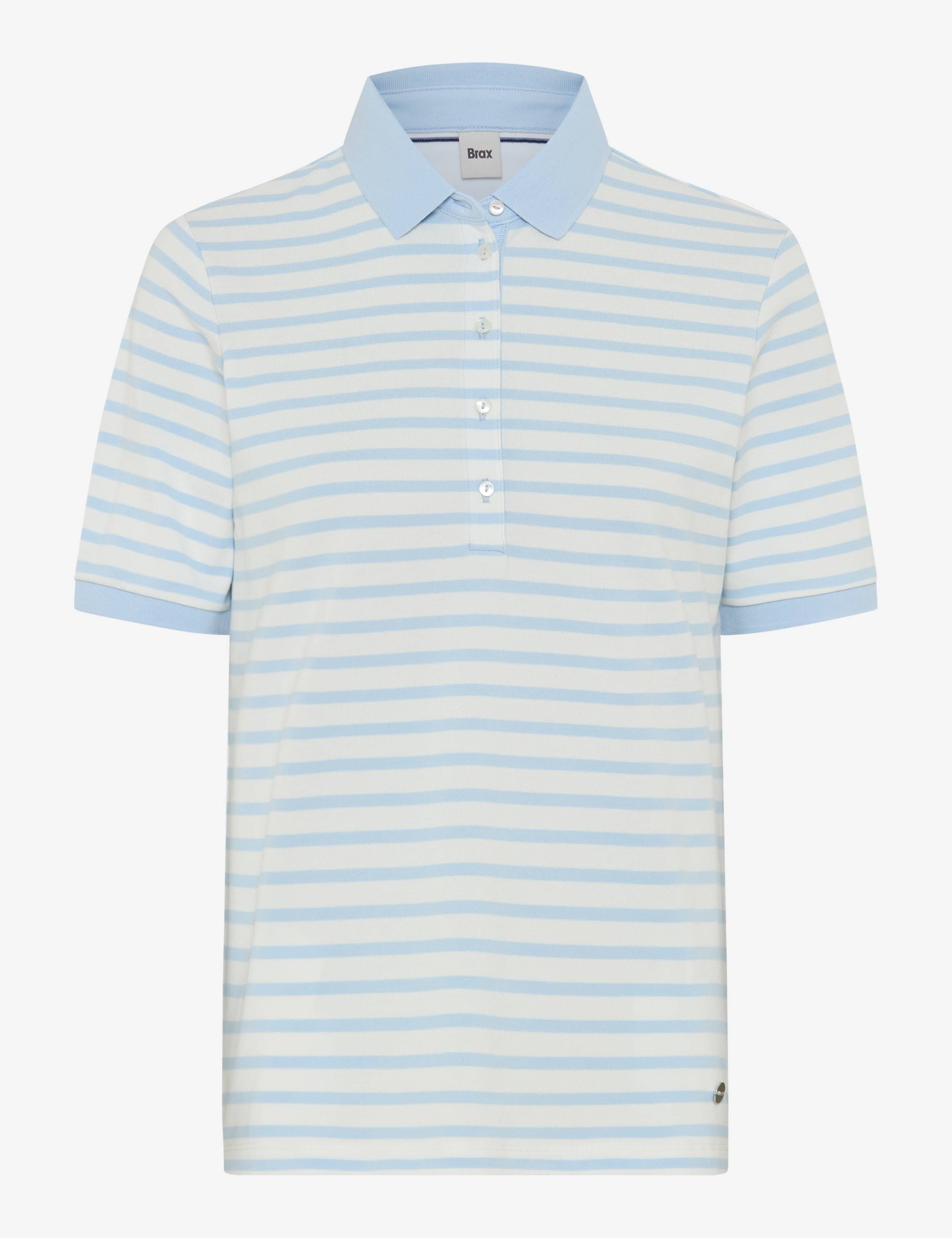 Brax Langarm-Poloshirt