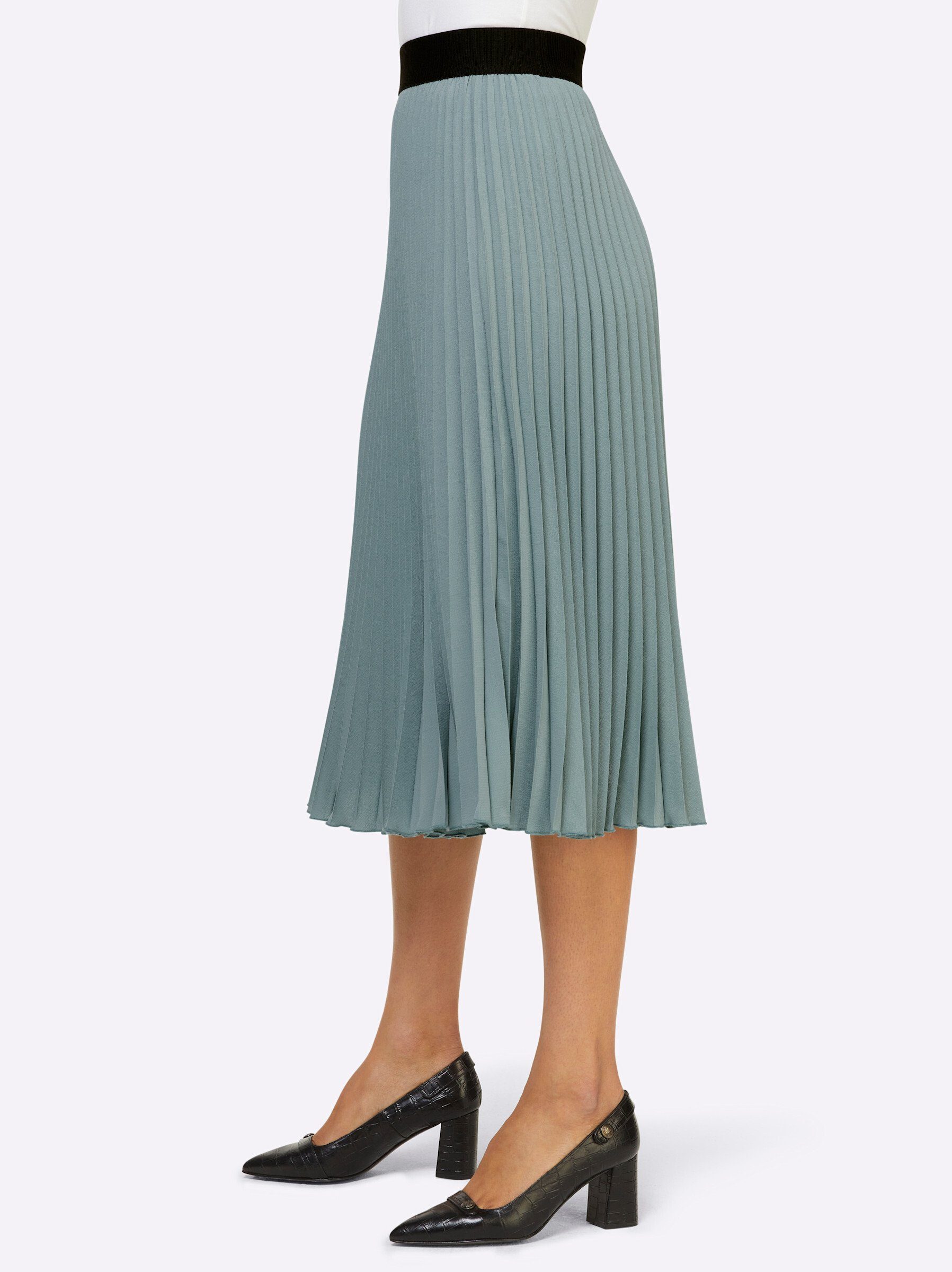 heine A-Linien-Rock Plisseerock . günstig online kaufen