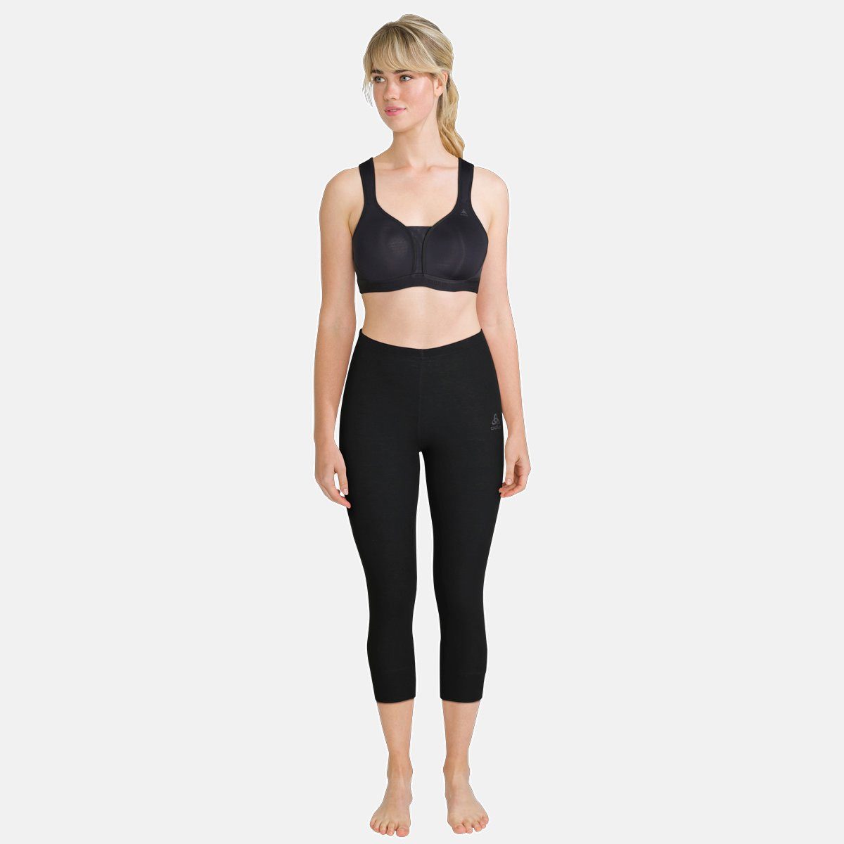 Odlo Sport-BH Sport bra-PADDED HIGH vorgeformte, gepolsterte Körbchen, mit Netzeinsätzen, atmungsaktiv
