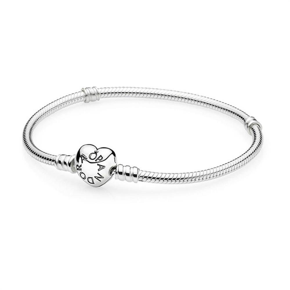 Charm-Armband Pandora-Armband 925er Silber Herzverschluss 590719