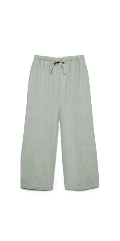 Slim-fit-Jeans VMNORMAMILLY LW WIDE CHAMBR STRING