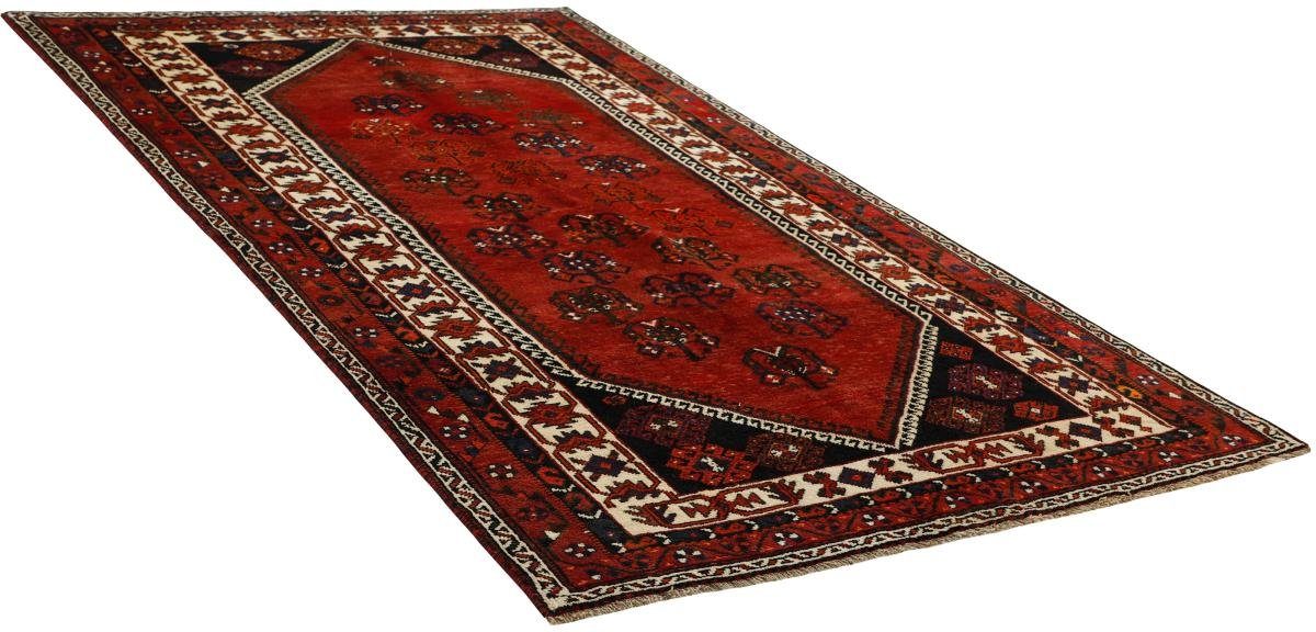 / Shiraz mm Orientteppich Orientteppich Höhe: 10 163x266 Trading, rechteckig, Perserteppich, Handgeknüpfter Nain