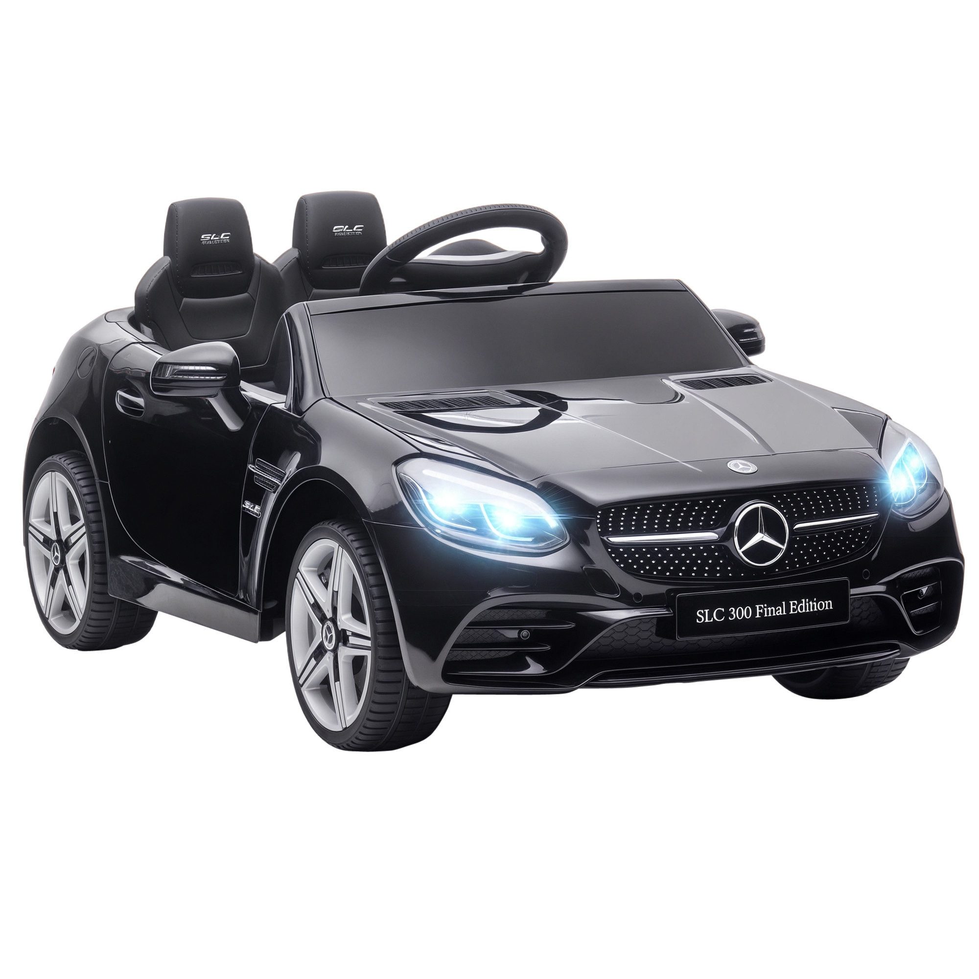 AIYAPLAY Elektro-Kinderauto Merceds-Benz AMG GTR Kinderauto mit 2,4G Fernbedienung, Hupe, Belastbarkeit 30 kg, (1-tlg), 107 x 62,5 x 44 cm
