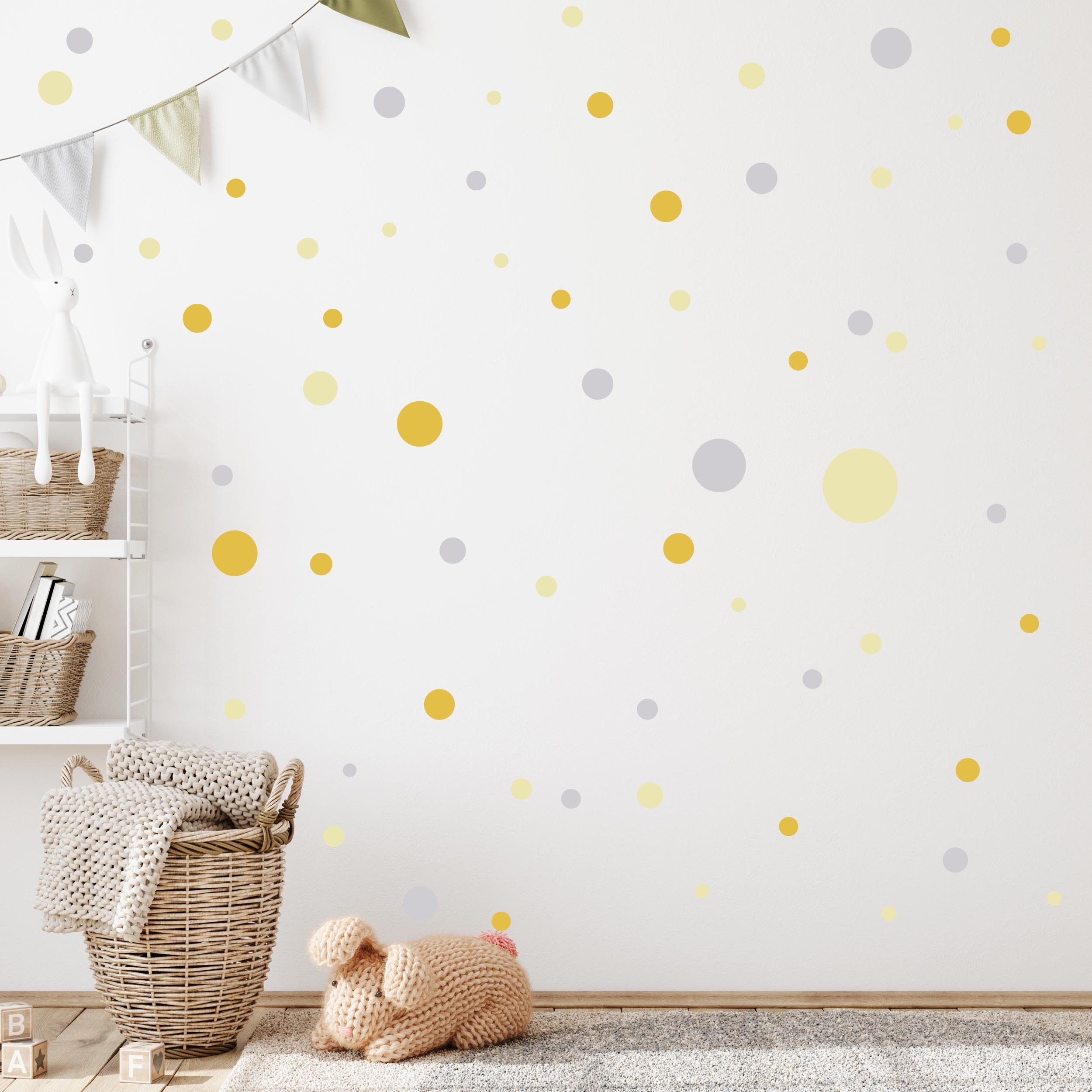 WANDKIND Wandtattoo Kreise Set 120 Stück V283