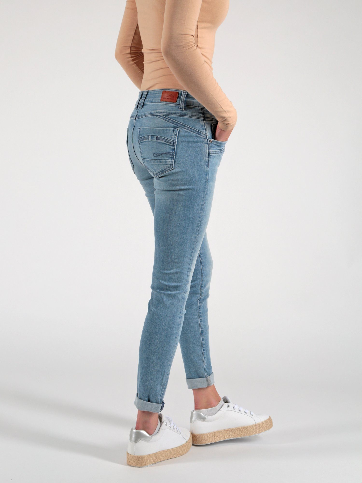 Blue Skinny-fit-Jeans of Miracle Suzy Dakota Denim