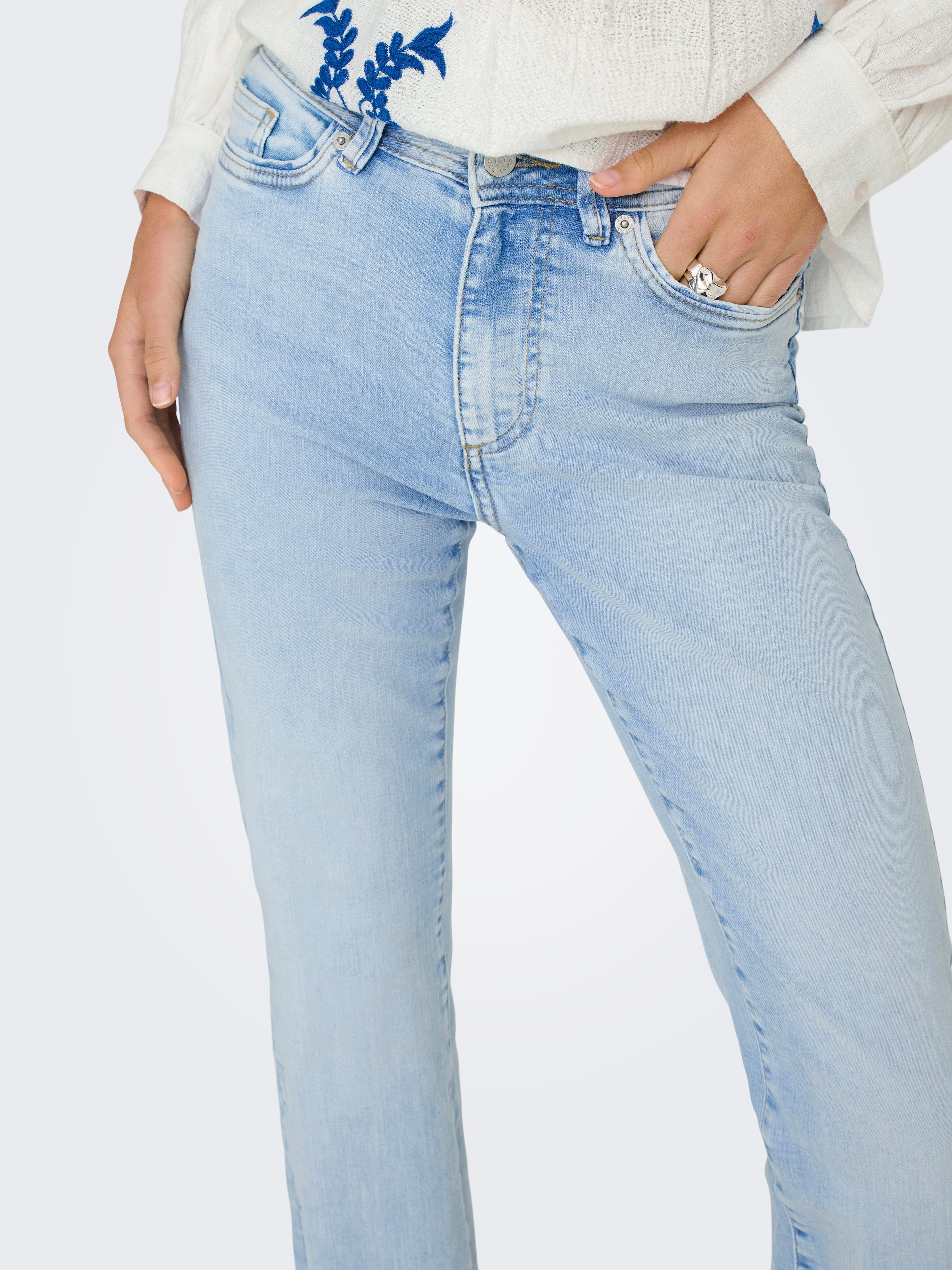 ONLY Bootcut-Jeans ONLWAUW HW FLARED DNM TAI221