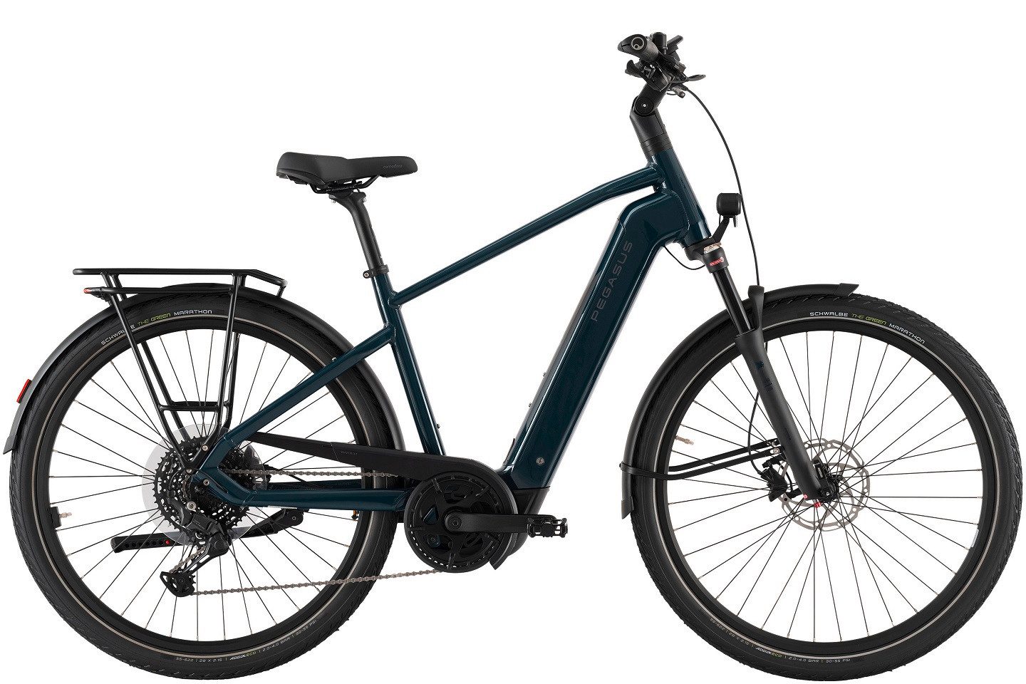 Pegasus E-Bike Pegasus Strong EVO 10 800 Wh Herren blau 2026, 10 Gang SHIMANO Cues RD-U6000, Kettenschaltung, Bosch Performance Line CX GEN5 smart System, 800 Wh