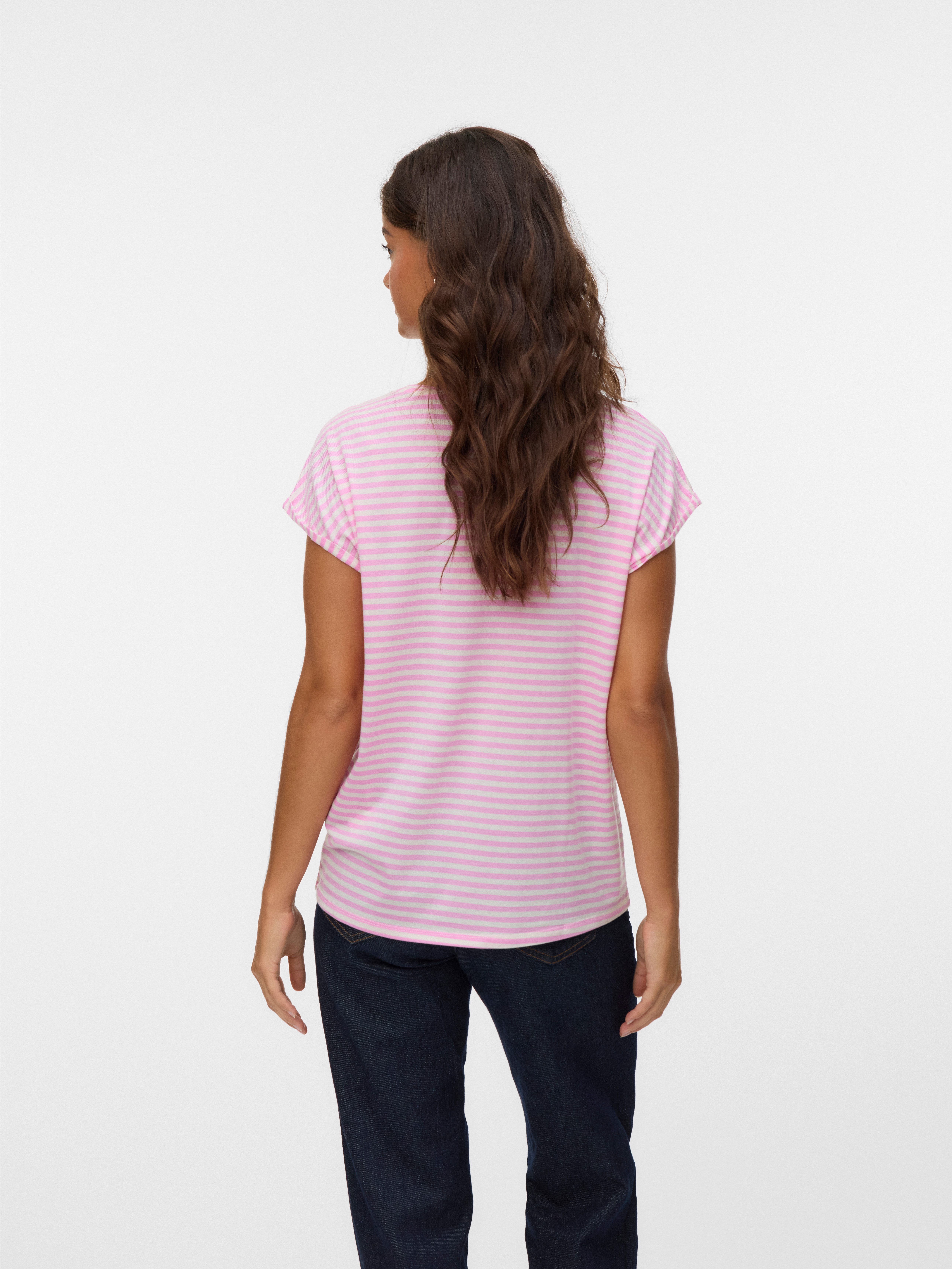 Vero Moda Rundhalsshirt VMAVA PLAIN SS günstig online kaufen