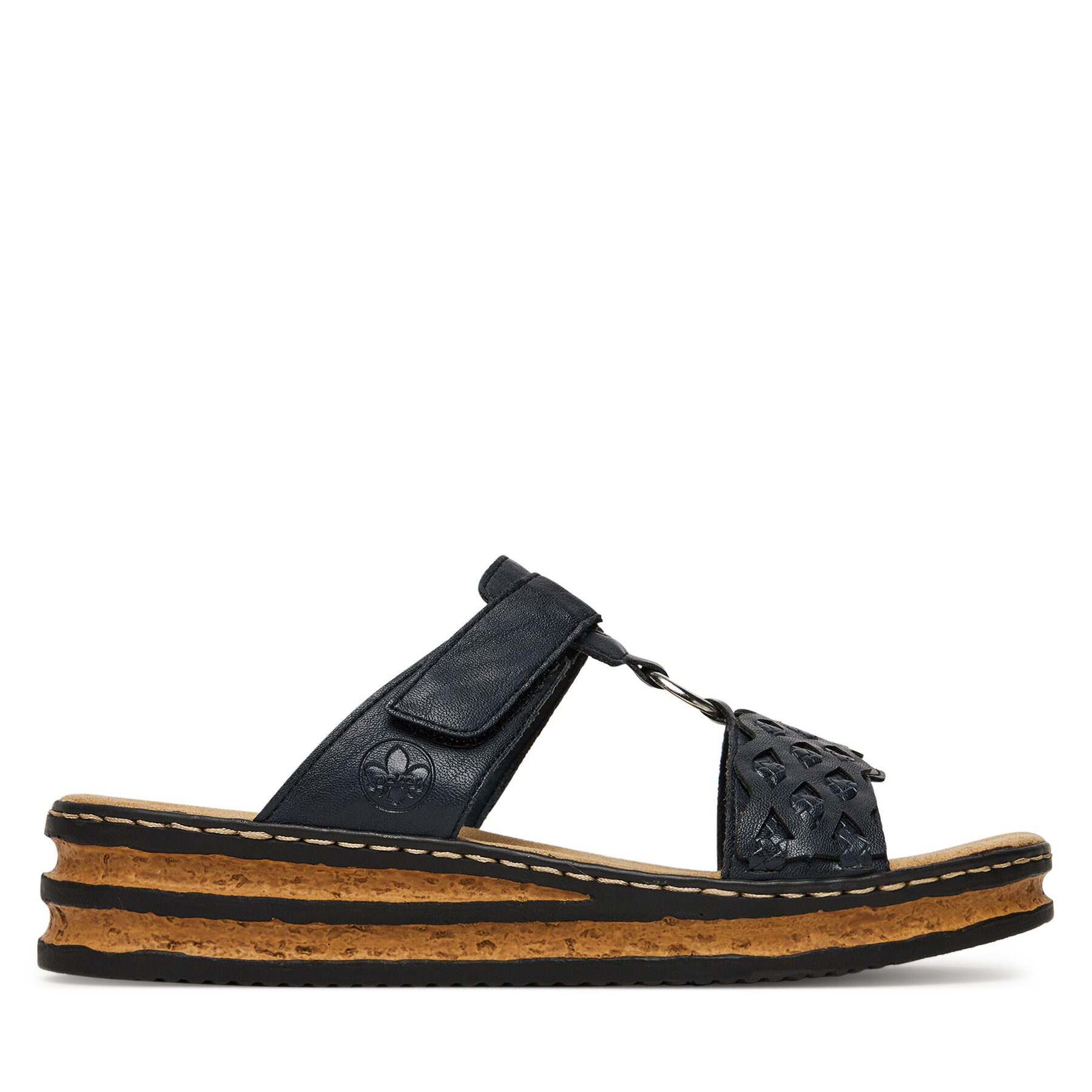 Rieker Rieker Damen-Flip-Flops, Marineblau, 629K9-14 Badepantolette