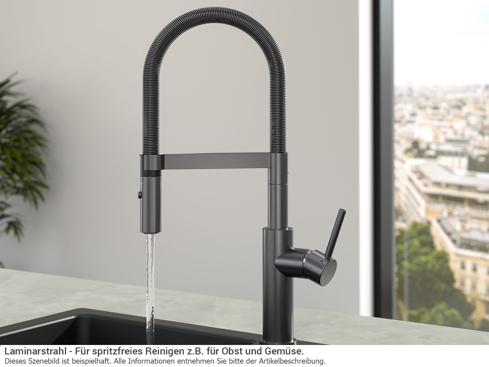 Villeroy & Boch Küchenarmatur (1-St) 92800005, keramische Dichtungen