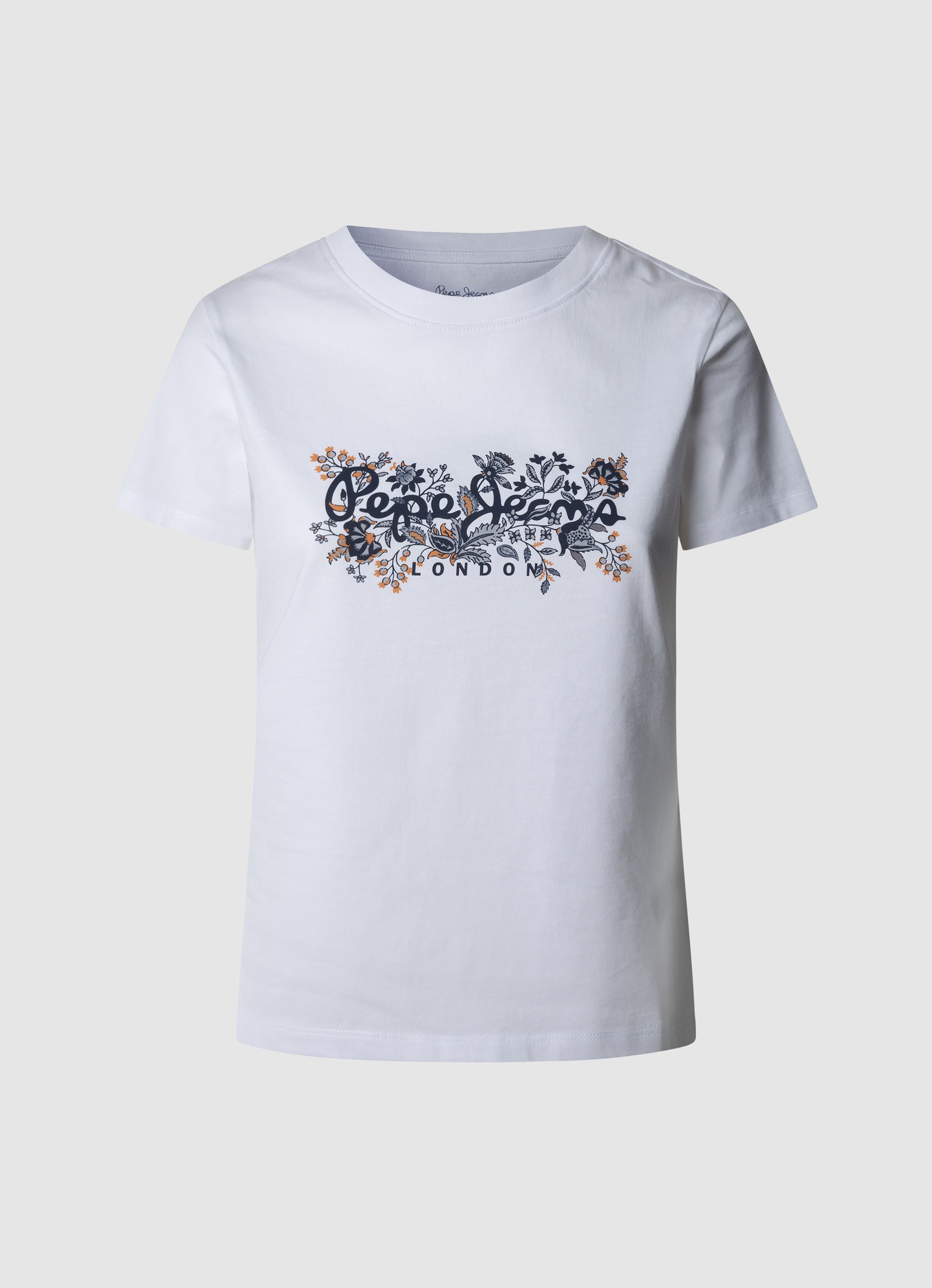 Pepe Jeans T-Shirt ROSALIND mit floralem günstig online kaufen