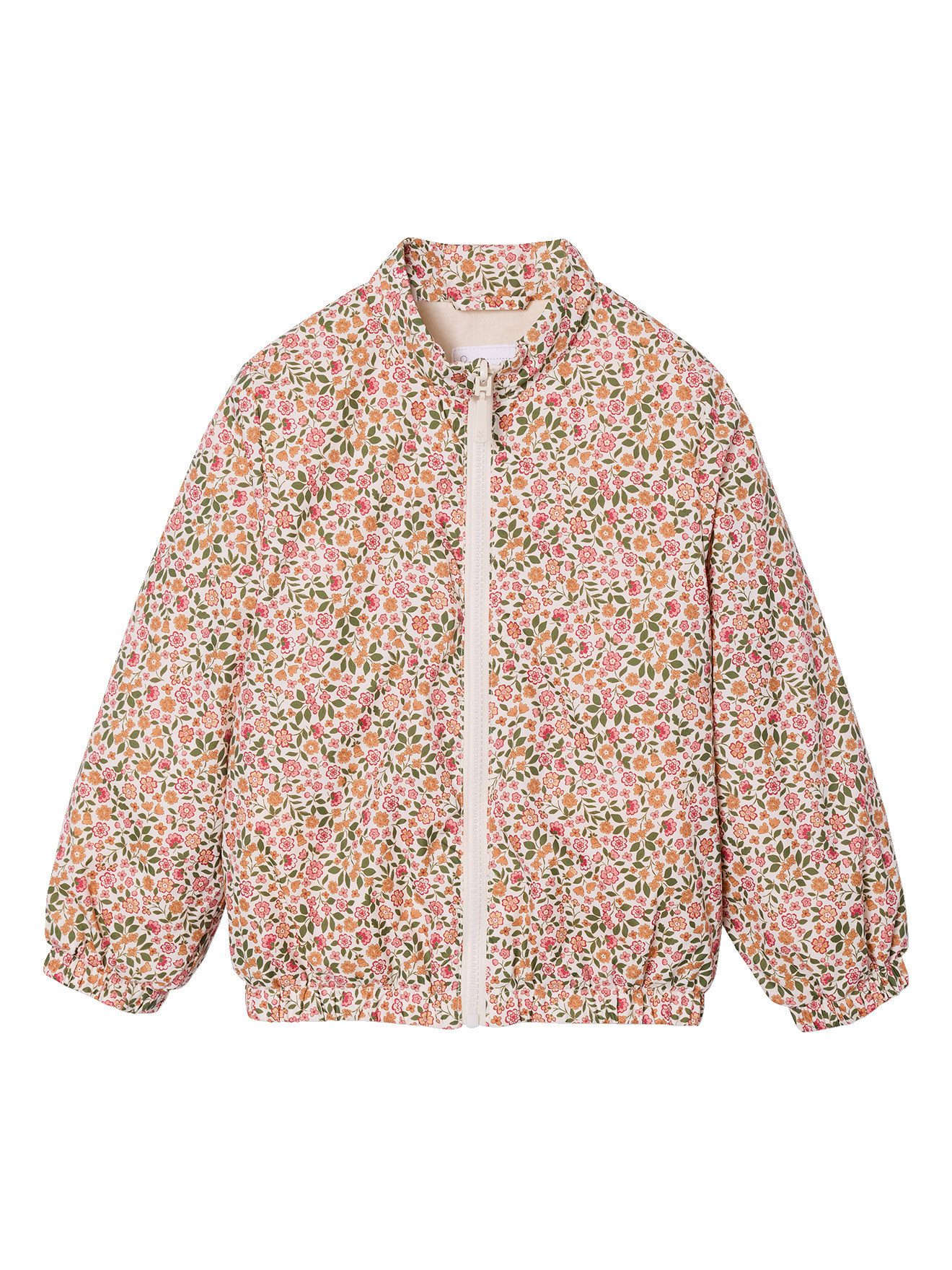Parka 3-in-1 Parka mit Blumenmuster für Mädchen