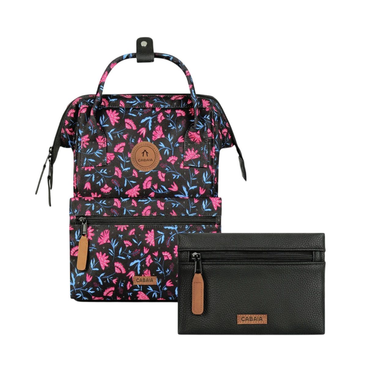 CABAIA Rucksack Surabaya (kein Set), Tagesrucksack mit austauschbaren Vordertaschen