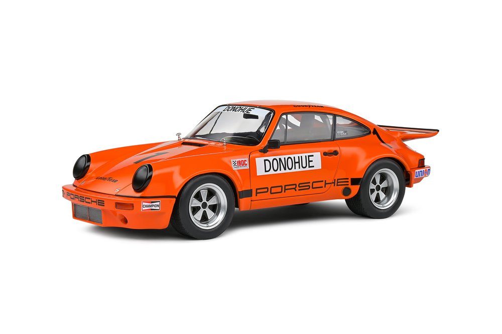 Modellauto Porsche 911 RSR #1 IROC Daytona 1974 orange Mark Donohue