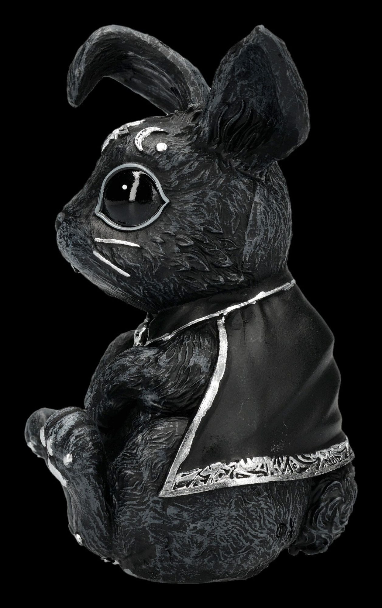 Figuren Shop GmbH Dekofigur Okkult Hase Figur – Bunerius Statue Gothic Sammlerfigur 9.5 cm Deko – Bild 5 von 5