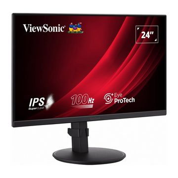 Viewsonic VS19713(VG2408A) LED-Monitor (60.45 cm/24 ", 1920 x 1080 px, 5 ms Reaktionszeit, IPS, 16:9, Schwarz)