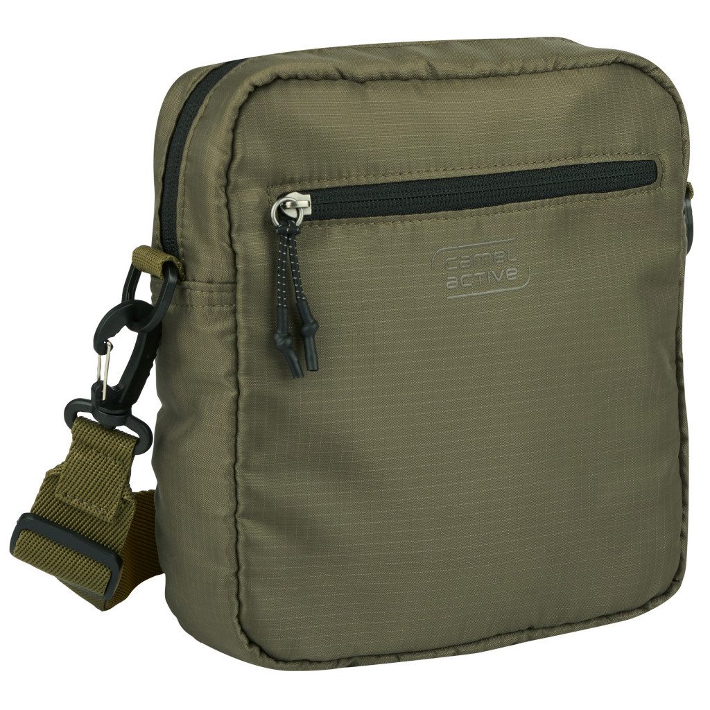 camel active Shores (Set, 2-tlg., abnehmbare Reißverschlusstasche vorne), Ultraleicht mit sportiver Schnürung abnehmbare Pouch & Reflektdetails