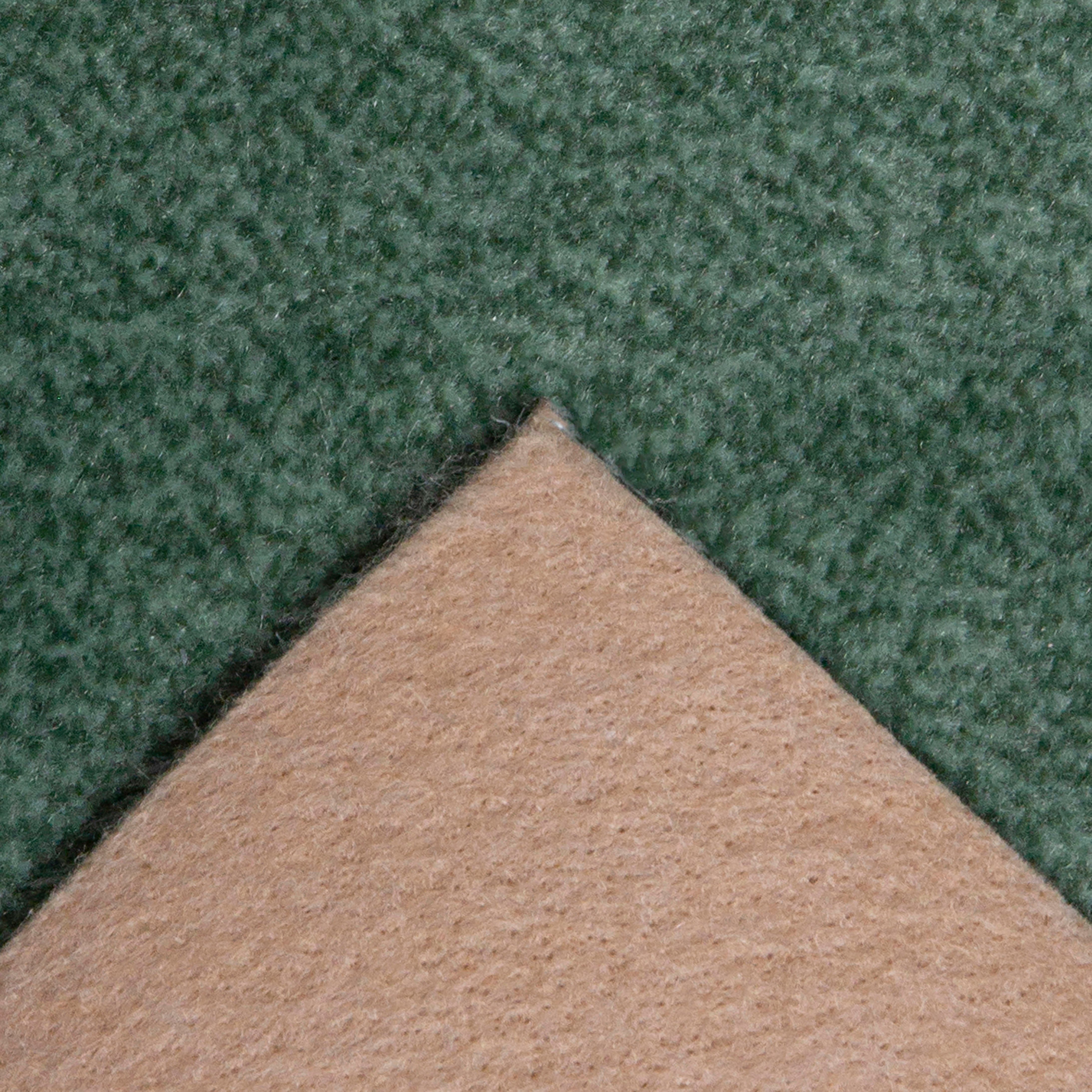 Teppichboden Coupon Velours Catania, cm, meliert, oder strapazierfähig grün 400 Andiamo, pflegeleicht mm, 500 cm rechteckig, & Breite Höhe: 7,5