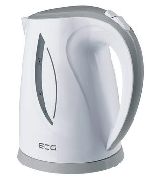 ECG Wasserkocher ECG RK 1758 Wasserkocher 1,7 l Grau, Weiß 2000 W