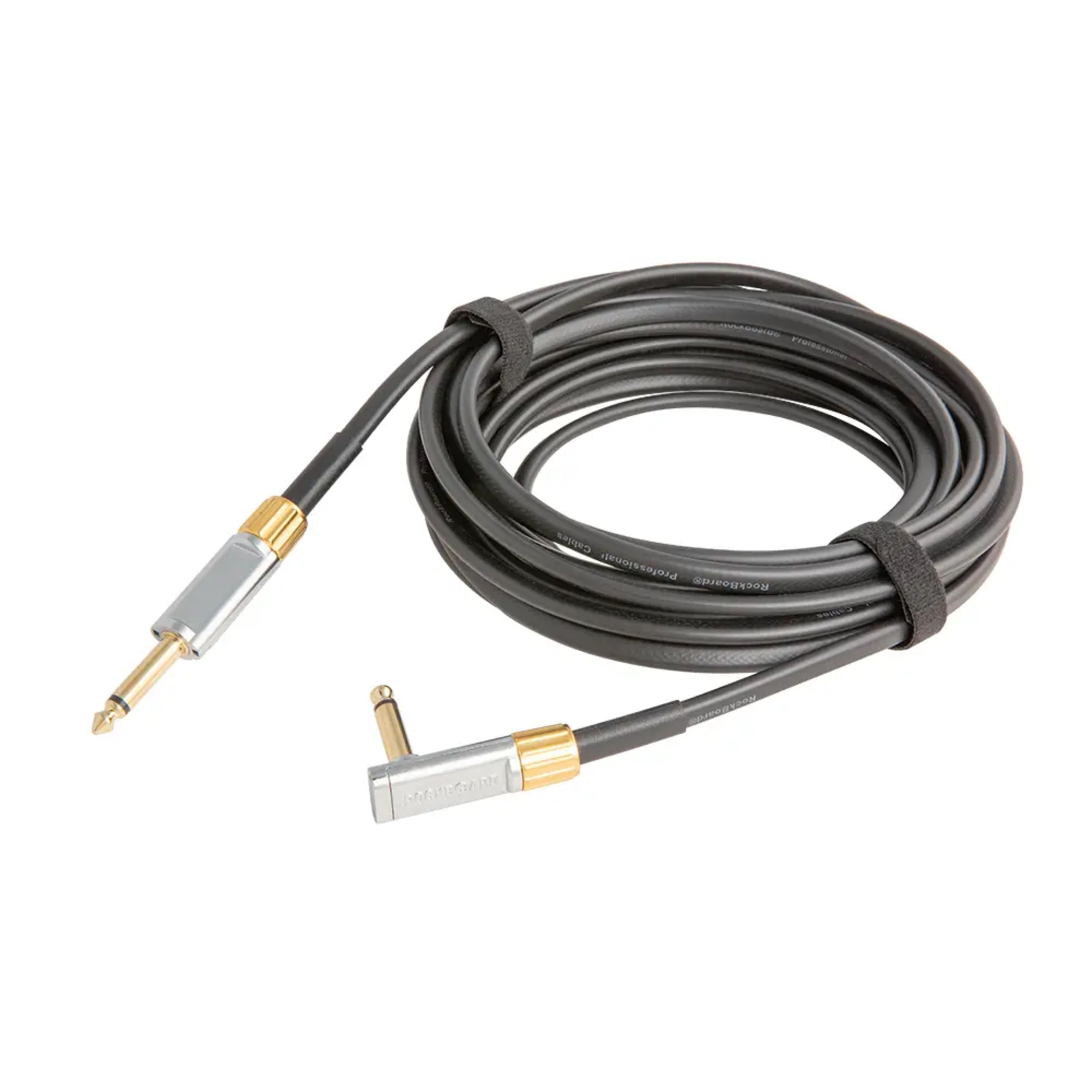 Rockboard Instrumentenkabel, Premium Flat Instrument Cable Straight/Angled 6 m - Gitarrenkabel