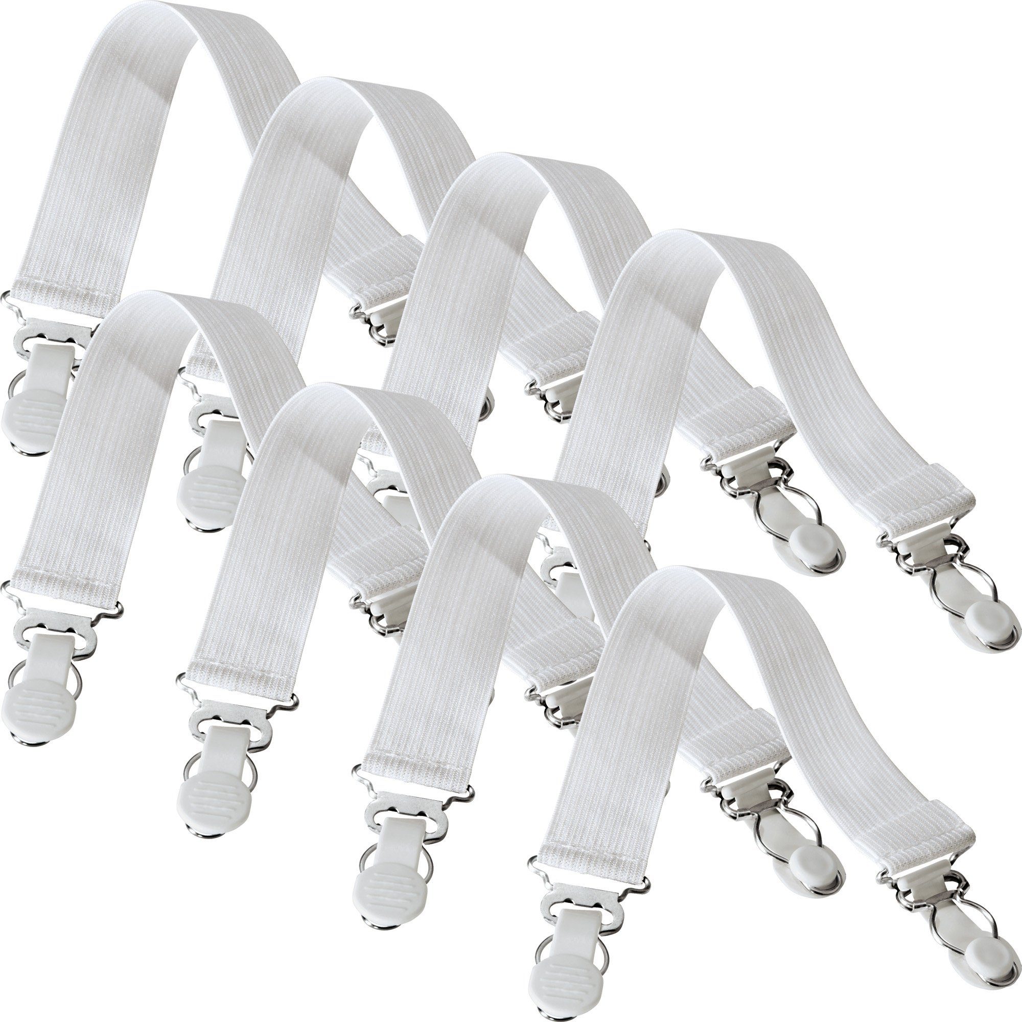 Matratzenauflage Bettlakenspanner 8er-Pack, Uni günstig online kaufen