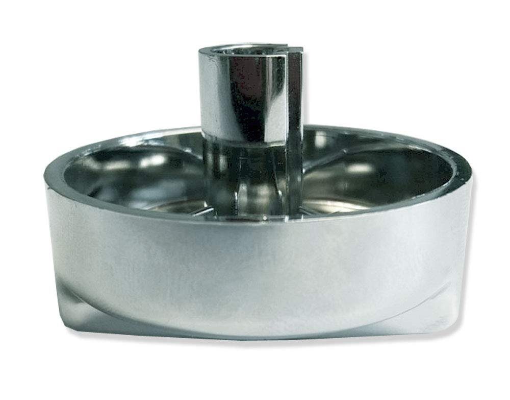 FRANKE Einbauspüle Drehexcenter-Kappe - rund Kunststoff in Chrom-Optik Ersa günstig online kaufen