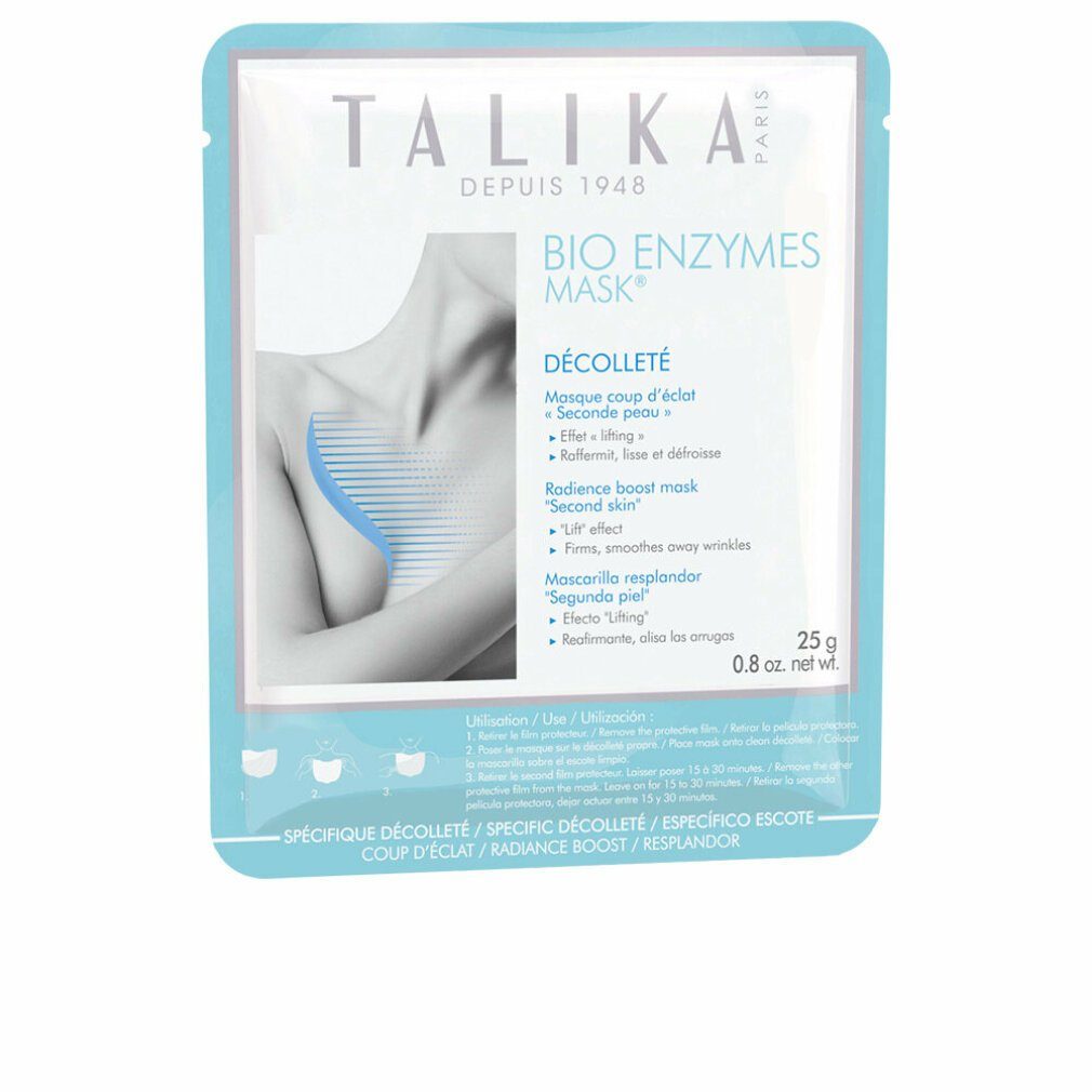 Talika Gesichtsmaske Maske Enzymes Décolleté Bio Talika 25 gr