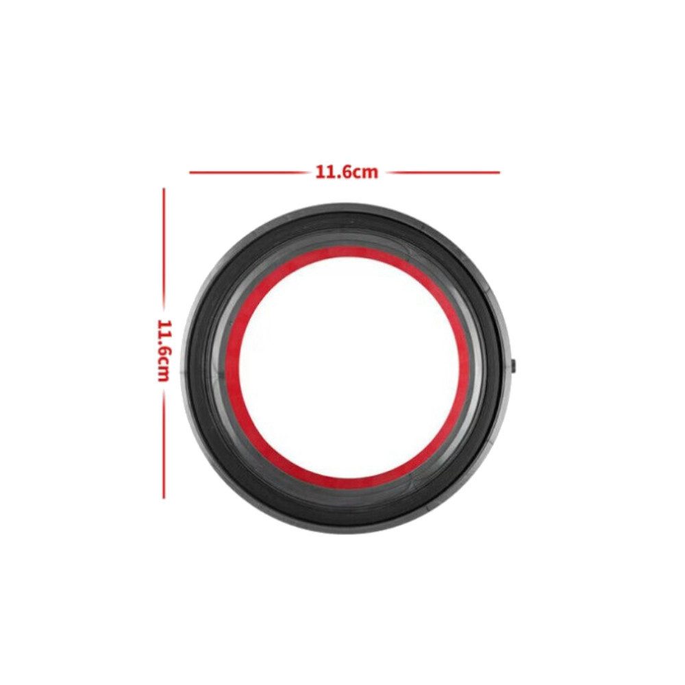 Trade-Shop Dichtring Dichtungsring passend für Dyson V10, SV12 Staubbehälter Staubsauger, Ø 116.00 mm, Ideales Ersatzteil für Ihren beschädigten Dichtungsring – Bild 3 von 4
